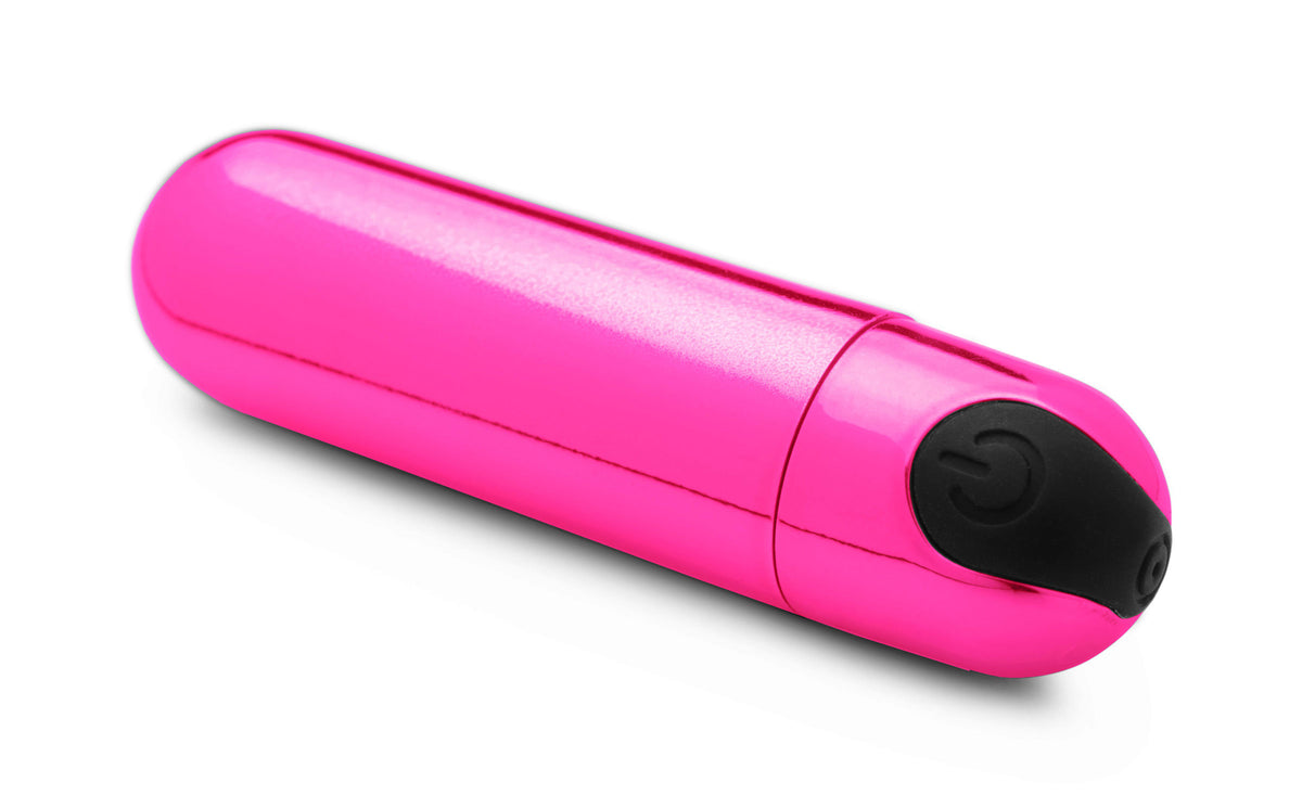 10x Rechargeable Vibrating Metallic Bullet by XR Brands from LoveMart Co.