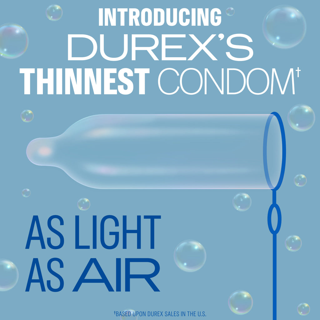 Durex Air Condom- 3 Pack by Paradise Marketing from LoveMart Co.