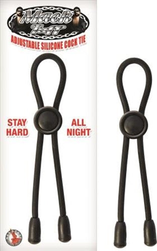Mack Tuff Adjustable Silicone Cock Tie by Nasstoys from LoveMart Co.