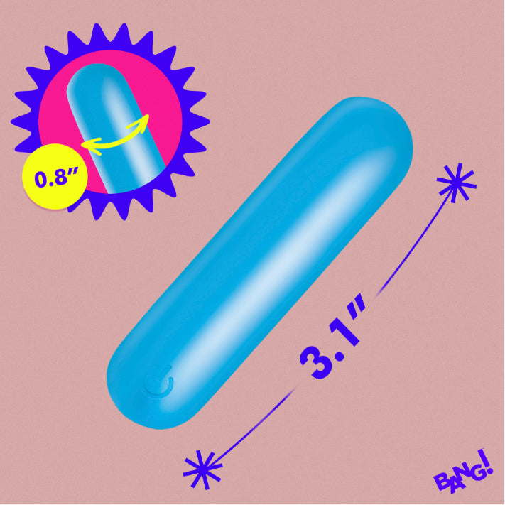 Flexible Silicone Bullet by XR Brands from LoveMart Co.