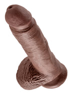 King Cock 8-Inch Cock With Balls by Pipedream from LoveMart Co.
