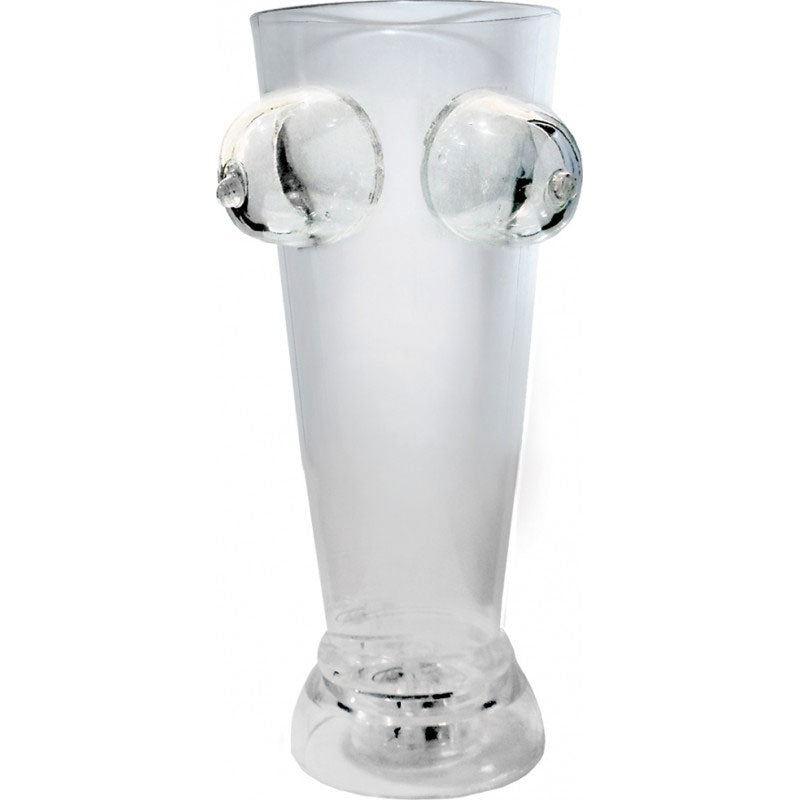Light Up Boobie Beer Glass by Hott Products from LoveMart Co.