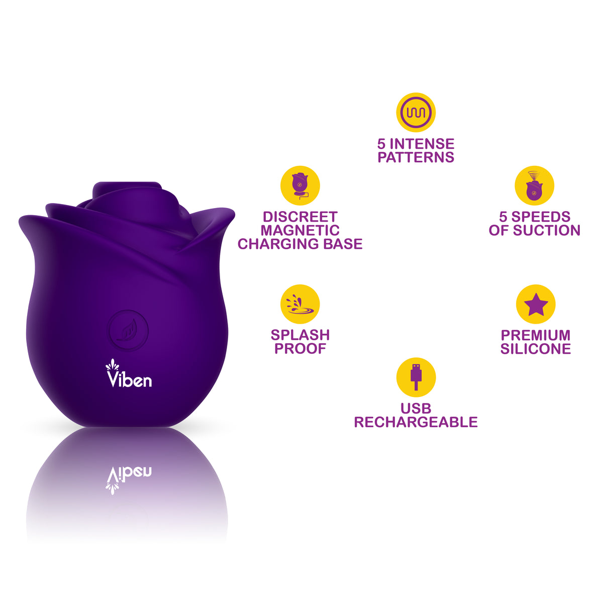 Zen Rose - Violet by Viben from LoveMart Co.