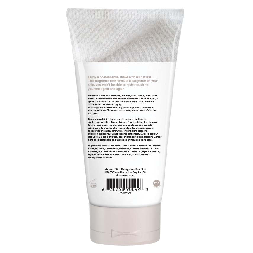 Coochy Shave - Au Natural - 3.4 Oz by Classic Brands from LoveMart Co.