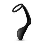 Anal Adventures - Platinum - Cock Ring Plug by Blush from LoveMart Co.
