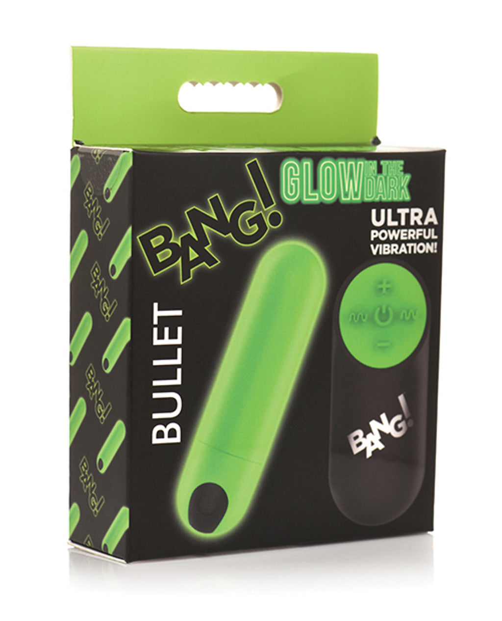 Glow in the Dark Bullet With Remote by XR Brands from LoveMart Co.