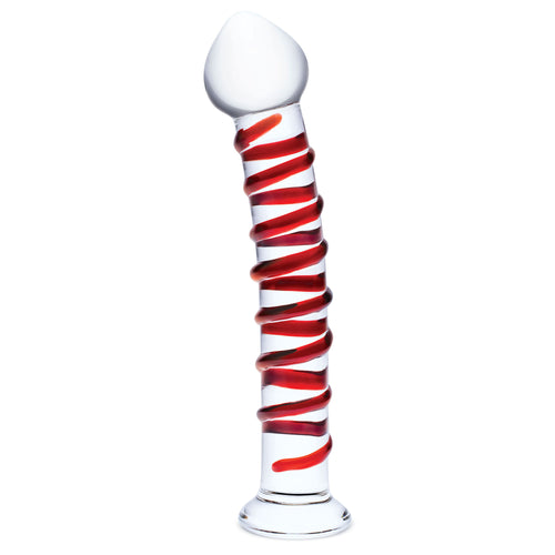 10 Inch Mr. Swirly Dildo - /clear by Last Lixxx from LoveMart Co.