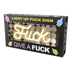 Neon Fuck Up Sign by Little Genie from LoveMart Co.
