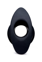 Hive Ass Tunnel Silicone Ribbed Hollow Anal Plug - Medium by XR Brands from LoveMart Co.