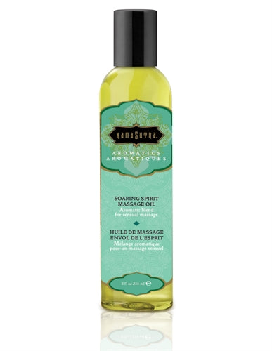 Aromatic Massage Oil - Soaring Spirit - 8 Fl. Oz. by Kama Sutra from LoveMart Co.