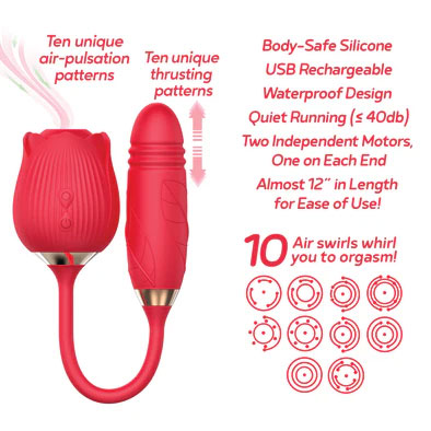 Wild Rose Suction Thruster by Icon Brands from LoveMart Co.