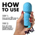 10x Mini Silicone Wand by XR Brands from LoveMart Co.