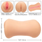 Stroke It Dual Entry Pussy and Ass by CalExotics from LoveMart Co.