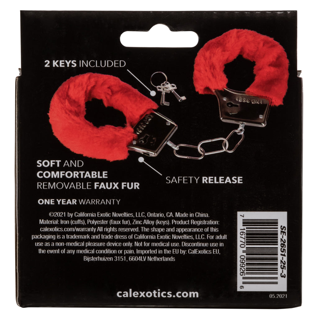 Playful Furry Cuffs by CalExotics from LoveMart Co.