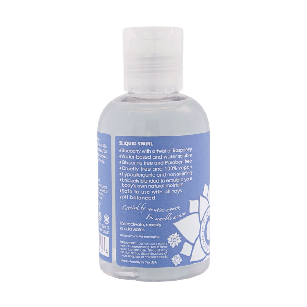 Naturals Swirl - Raspberry - 4.2 Fl. Oz. (124 ml) by Sliquid from LoveMart Co.