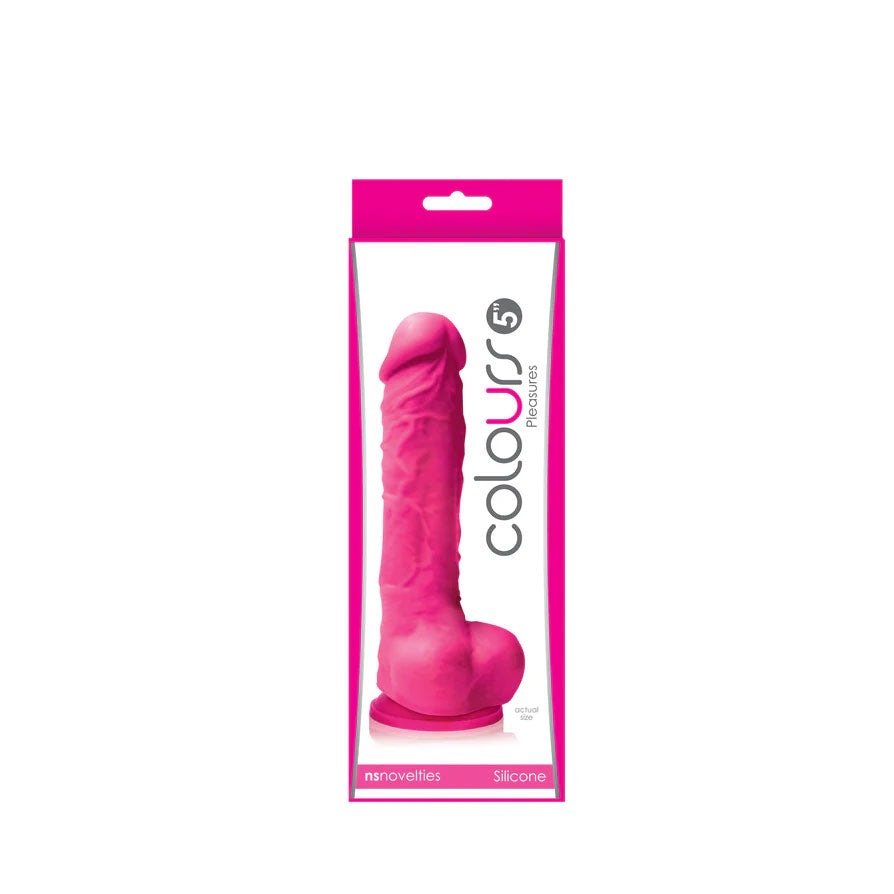 Colours Pleasures - 5 Inch Dildo by nsnovelties from LoveMart Co.