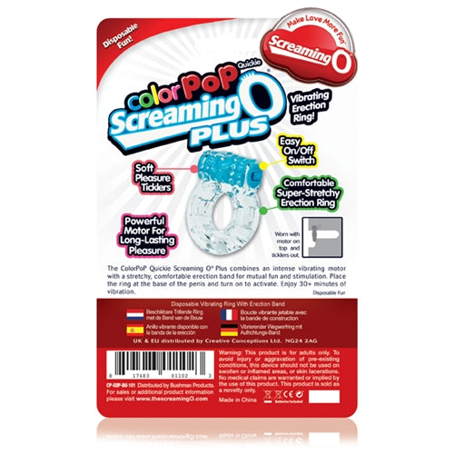 Colorpop Quickie Screaming O Plus by Screaming O from LoveMart Co.