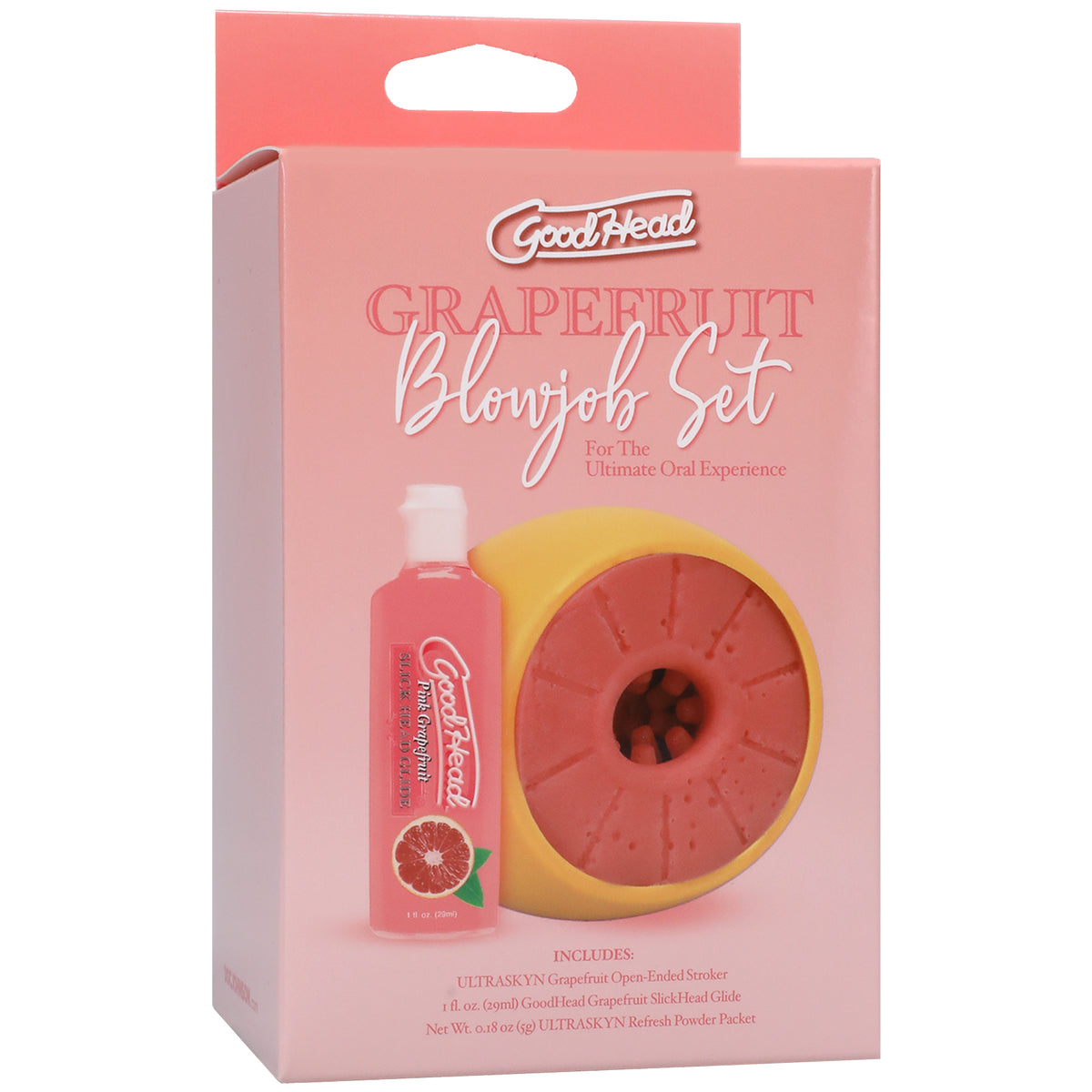 Goodhead - Grapefruit Blowjob Set by Doc Johnson from LoveMart Co.