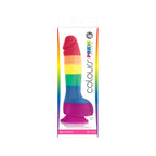 Colours Pride Edition - 6 Inch Dong - Rainbow by nsnovelties from LoveMart Co.