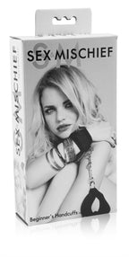 Sex and Mischief Beginners Handcuffs by Sportsheets from LoveMart Co.