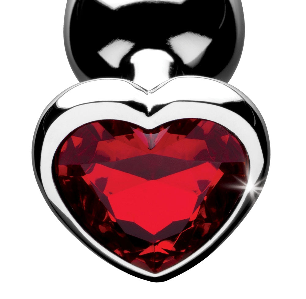 Heart Gem Anal Plug - Small by XR Brands from LoveMart Co.