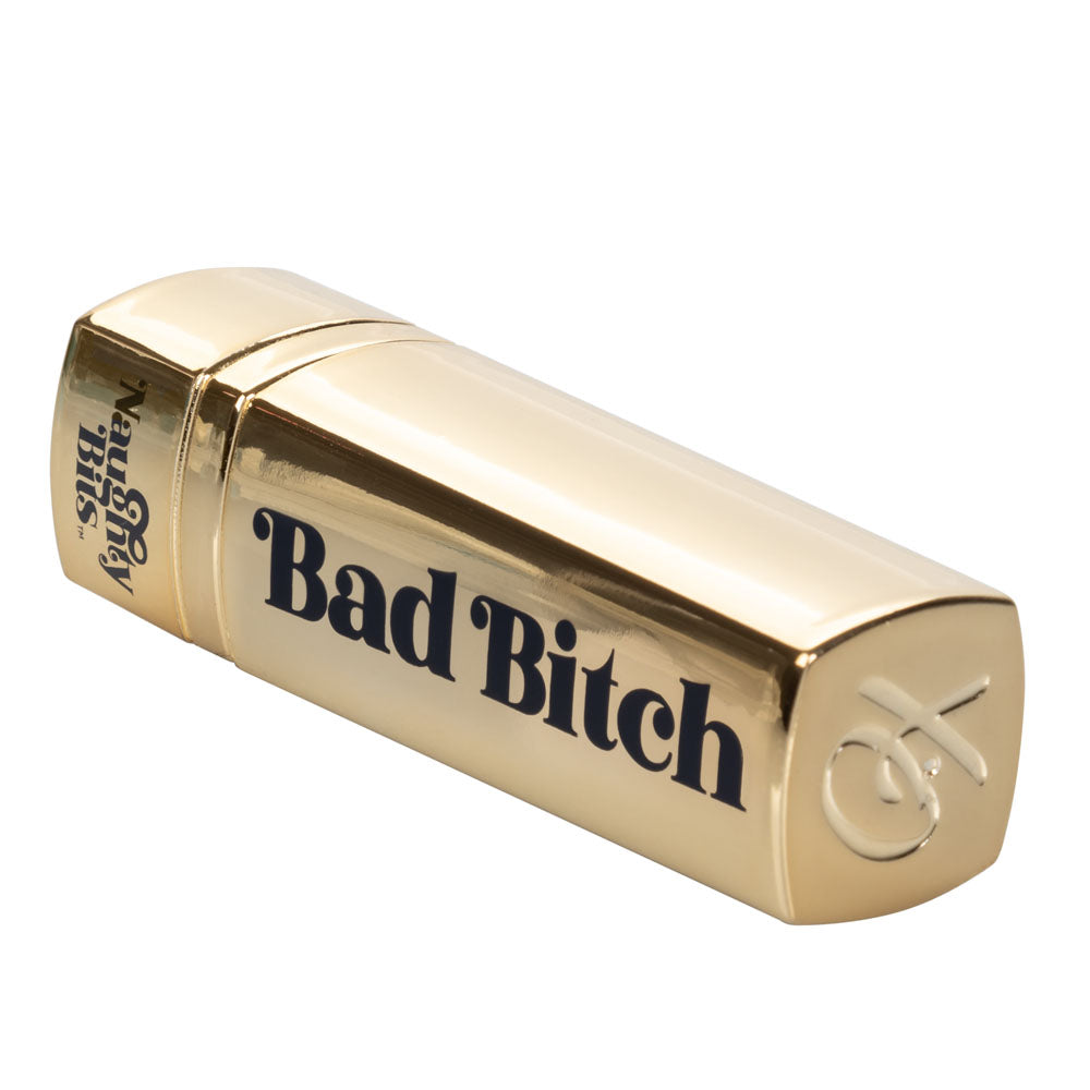 Naughty Bits Bad Bitch Lipstick Vibrator by CalExotics from LoveMart Co.