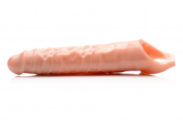 3 Inch Extender Sleeve - Flesh by XR Brands from LoveMart Co.