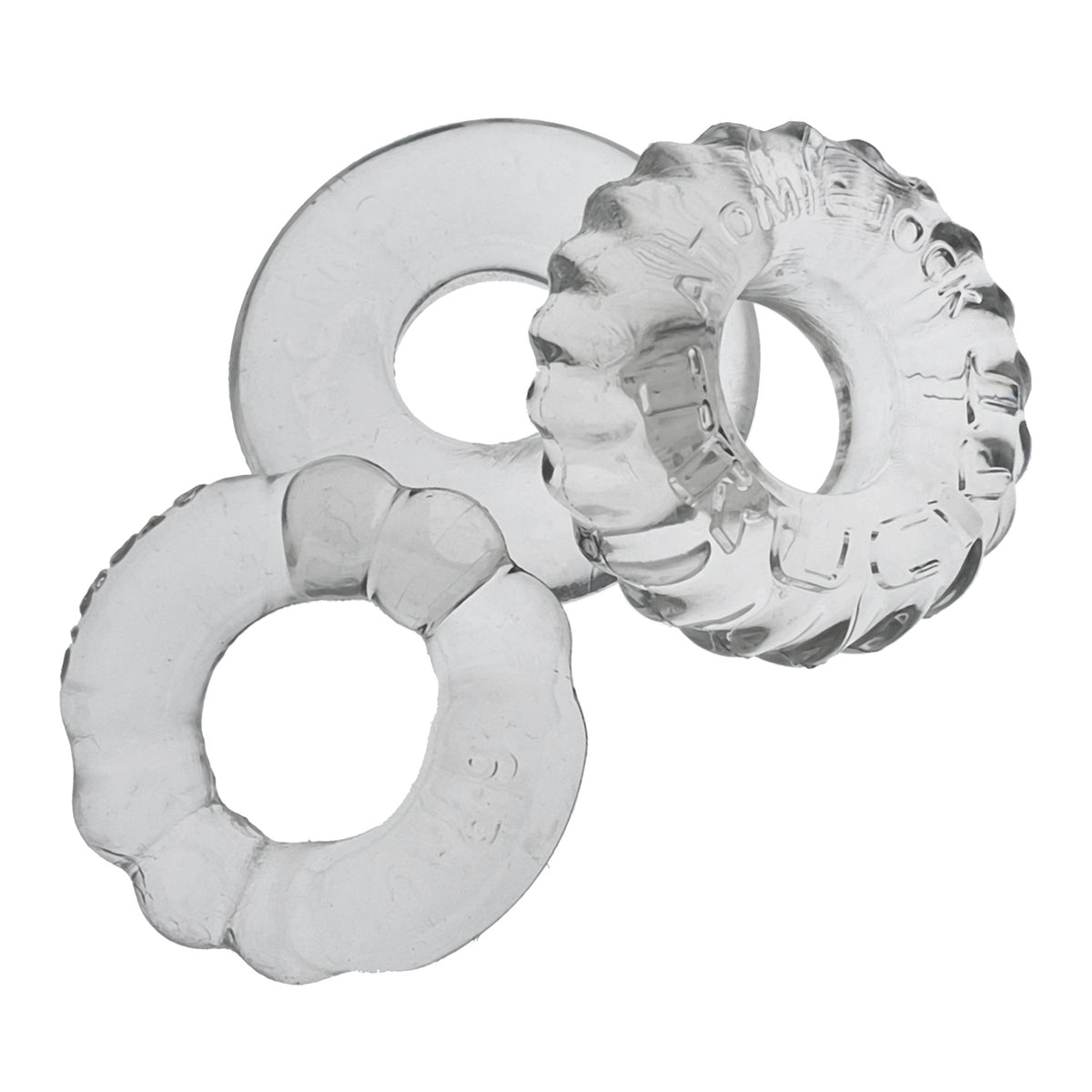 Bonemaker 3-Pack Boner Rings by Oxballs from LoveMart Co.