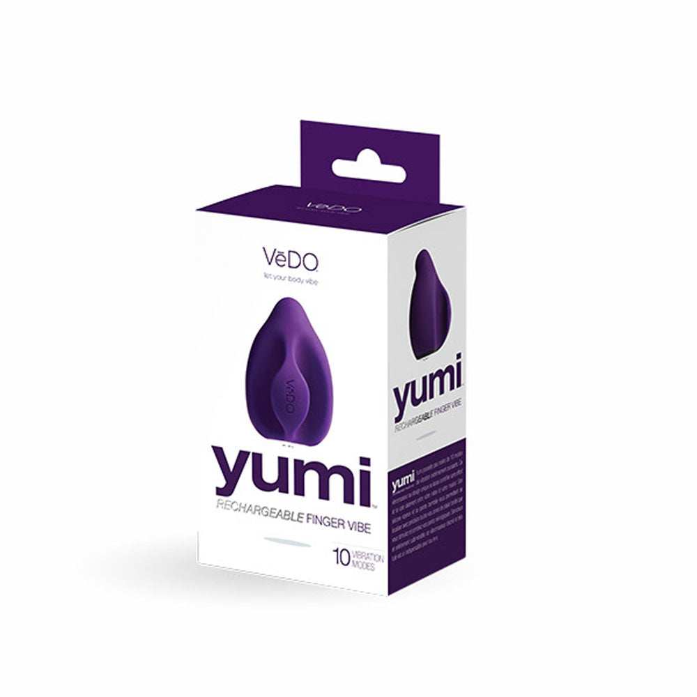 Yumi Rechargeable Finger Vibe - Deep by VeDO from LoveMart Co.