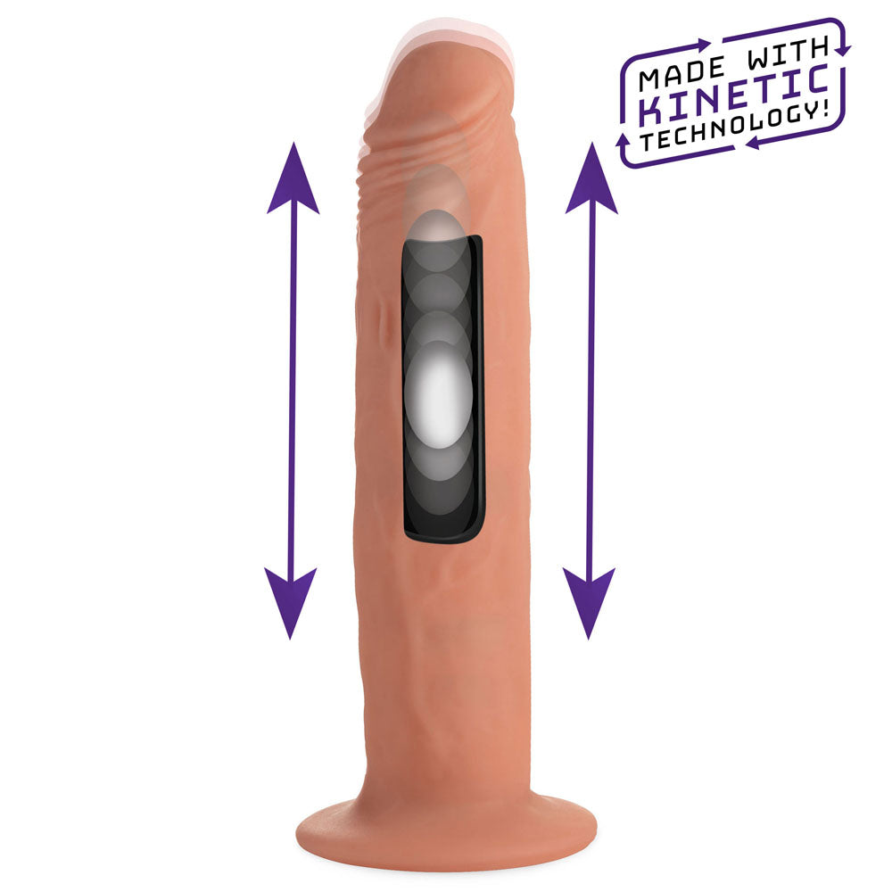 7x Remote Control Thumping Dildo - Large by XR Brands from LoveMart Co.