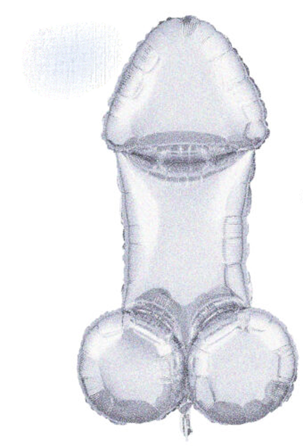 Glitterati Disco Penis 3 Foot Mylar Balloon by Little Genie from LoveMart Co.