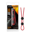 Stay Hard - Silicone Double Loop Cock Ring by Blush from LoveMart Co.