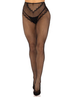 French Cut Crotchless Fishnet - One Size by Leg Avenue from LoveMart Co.