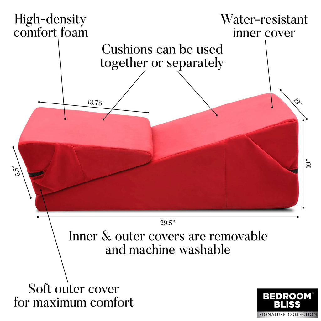 Love Cushion Set Foam Wedge Pillow Set by XR Brands from LoveMart Co.