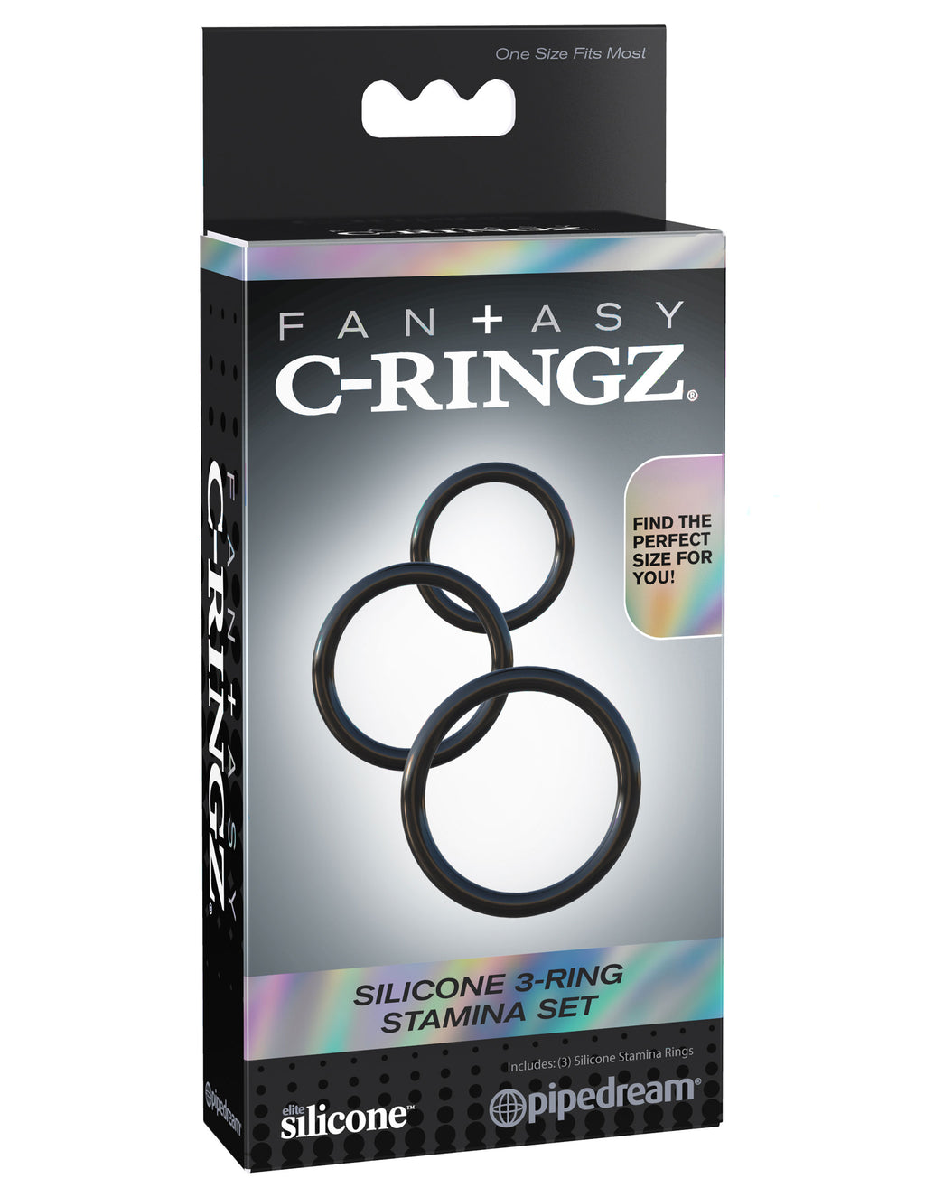Fantasy C-Ringz Silicone Ring Stamina Set by Pipedream from LoveMart Co.