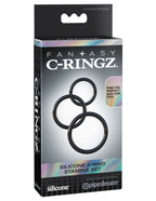 Fantasy C-Ringz Silicone Ring Stamina Set by Pipedream from LoveMart Co.