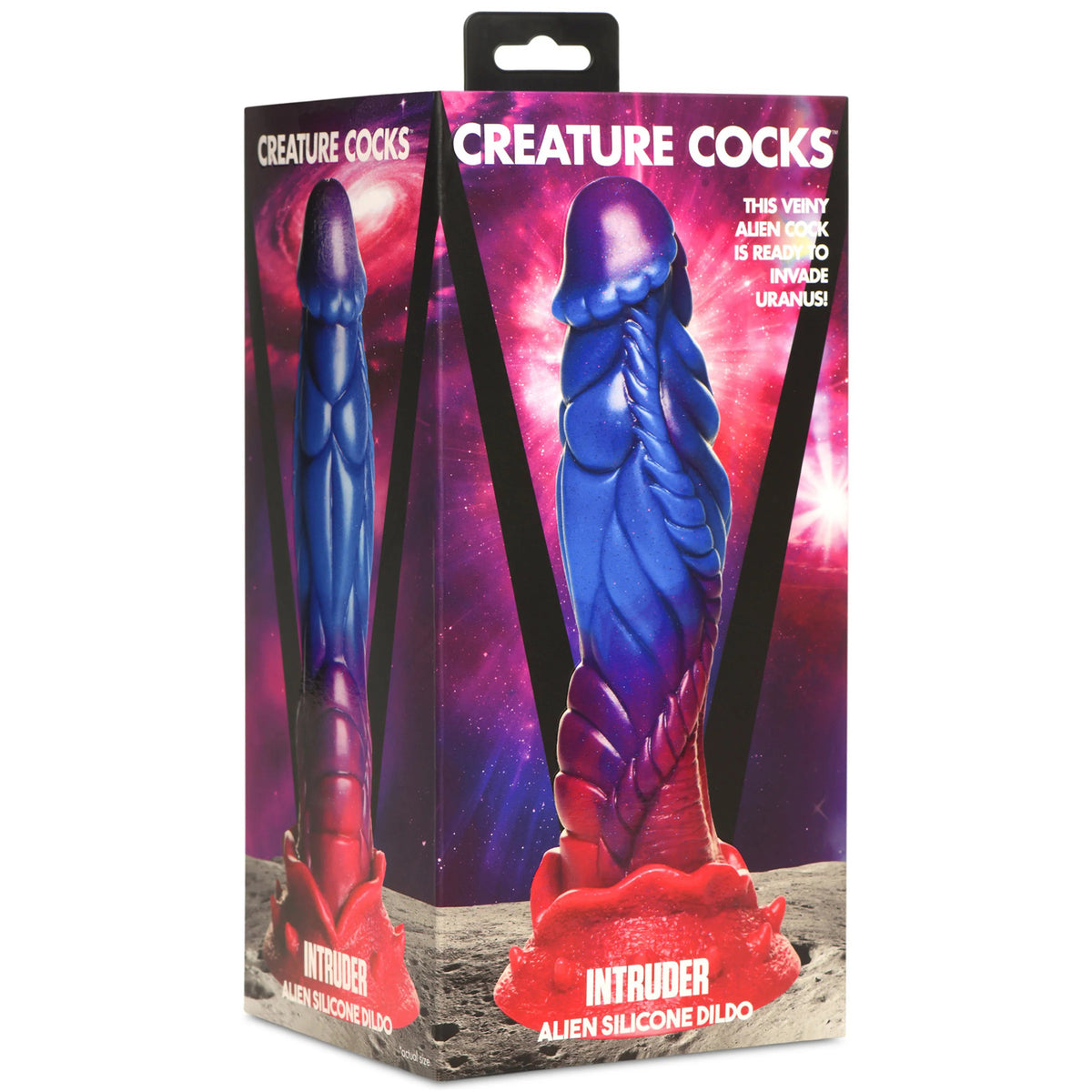 Intruder Alien Silicone Dildo by XR Brands from LoveMart Co.