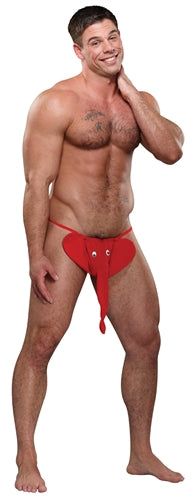 Squeaker Elephant G-String - One Size by Male Power from LoveMart Co.