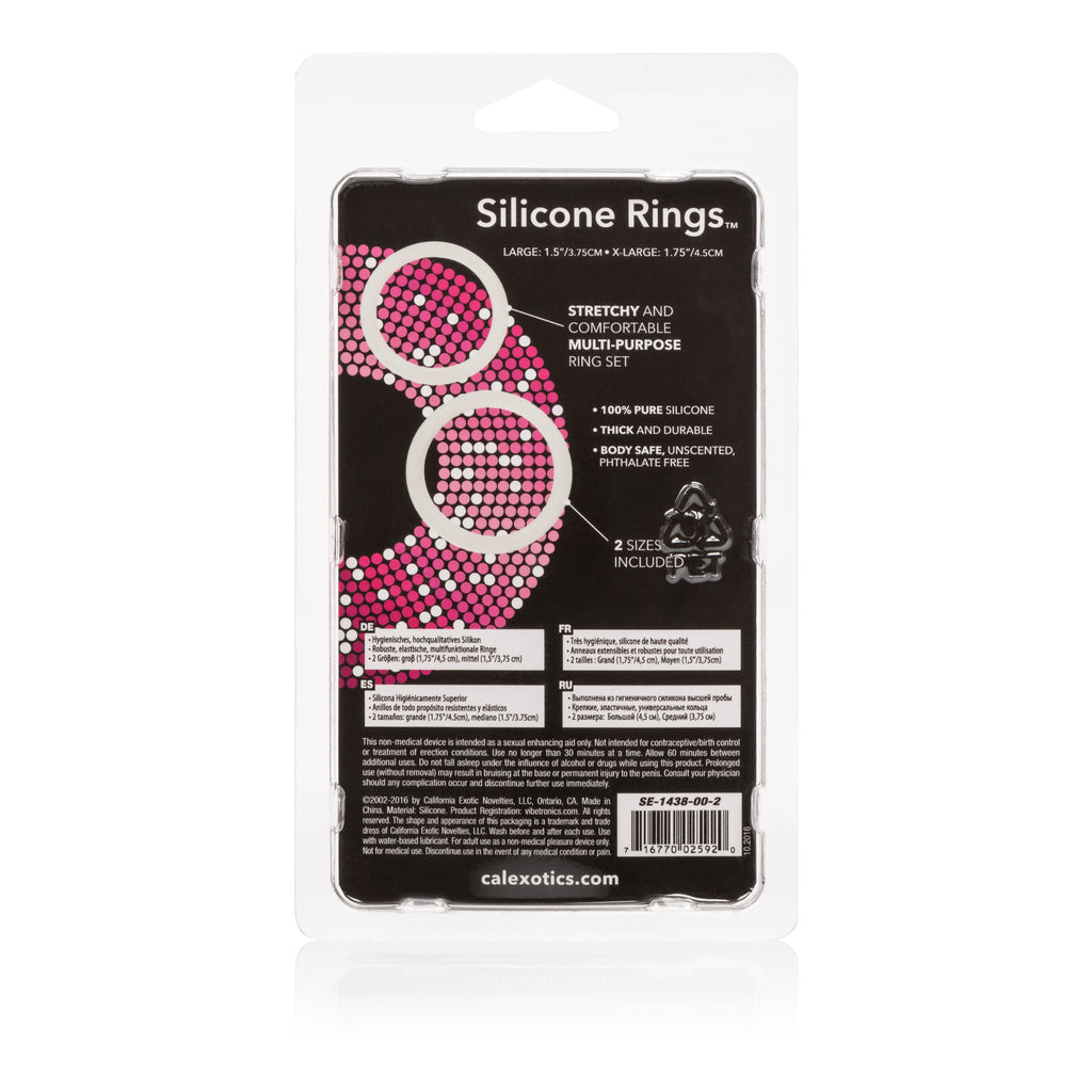 Silicone Rings by CalExotics from LoveMart Co.