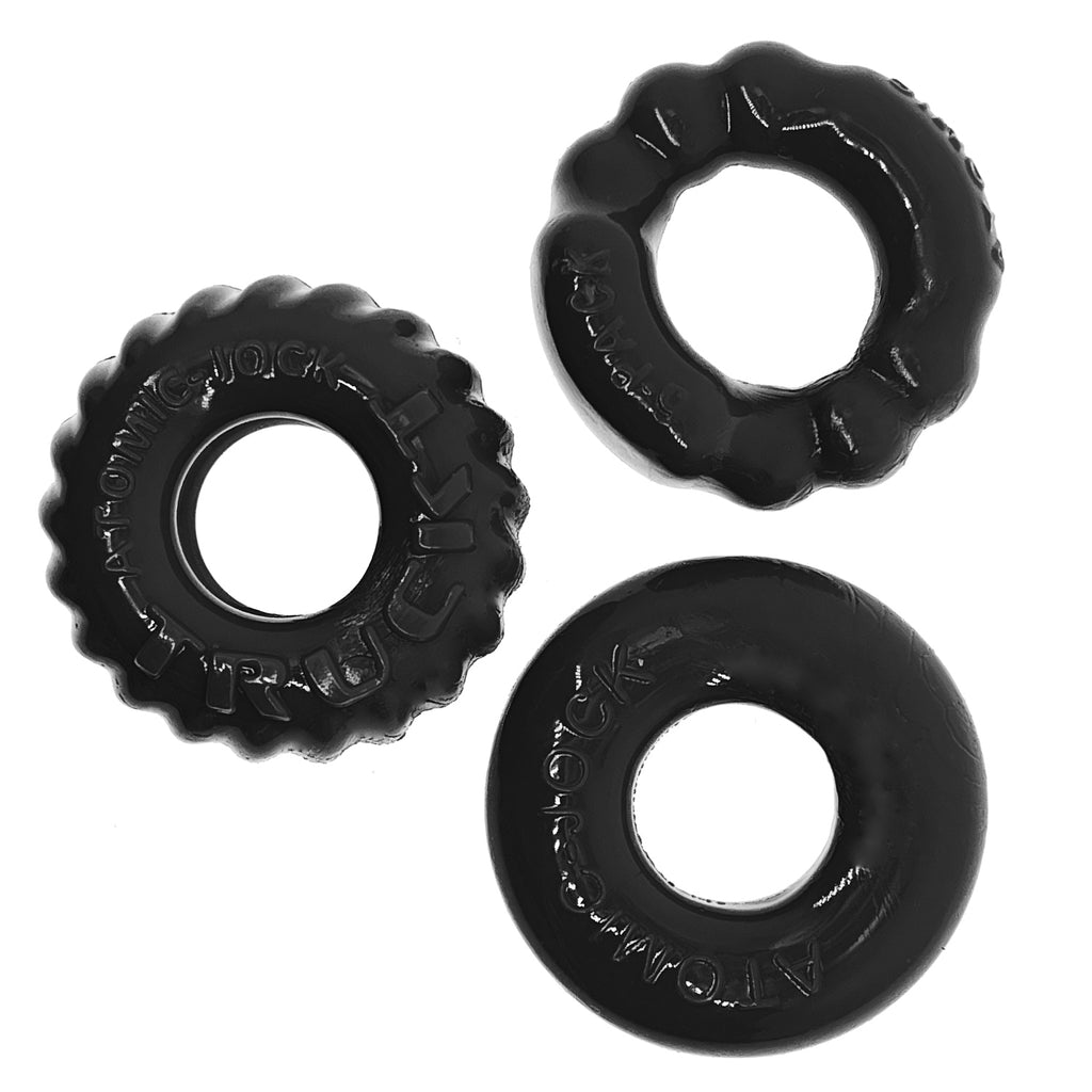 Bonemaker 3-Pack Boner Rings by Oxballs from LoveMart Co.