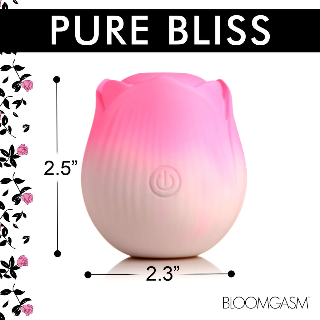 Pulsing Petals Throbbing Rose Stimulator by XR Brands from LoveMart Co.