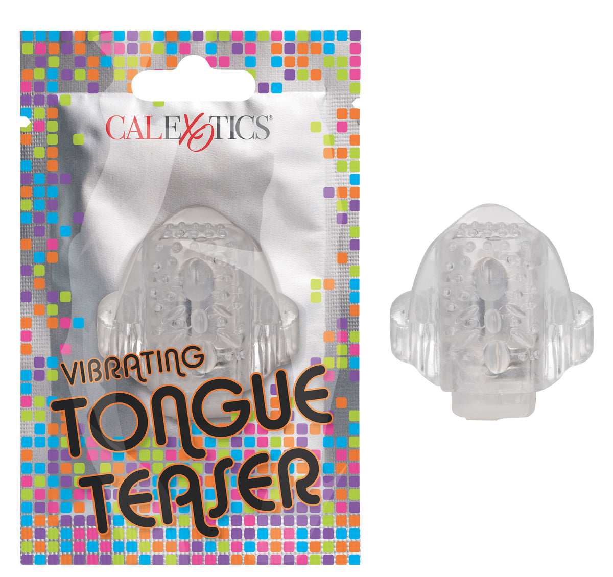 Foil Pack Vibrating Tongue Teaser by CalExotics from LoveMart Co.