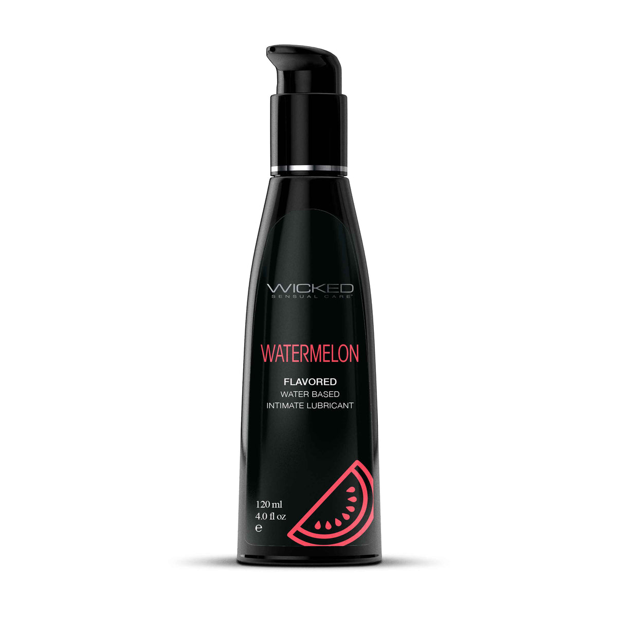Watermelon Flavored Water Based Intimate Lubricant - 4 Fl. Oz. by Wicked Sensual Care from LoveMart Co.