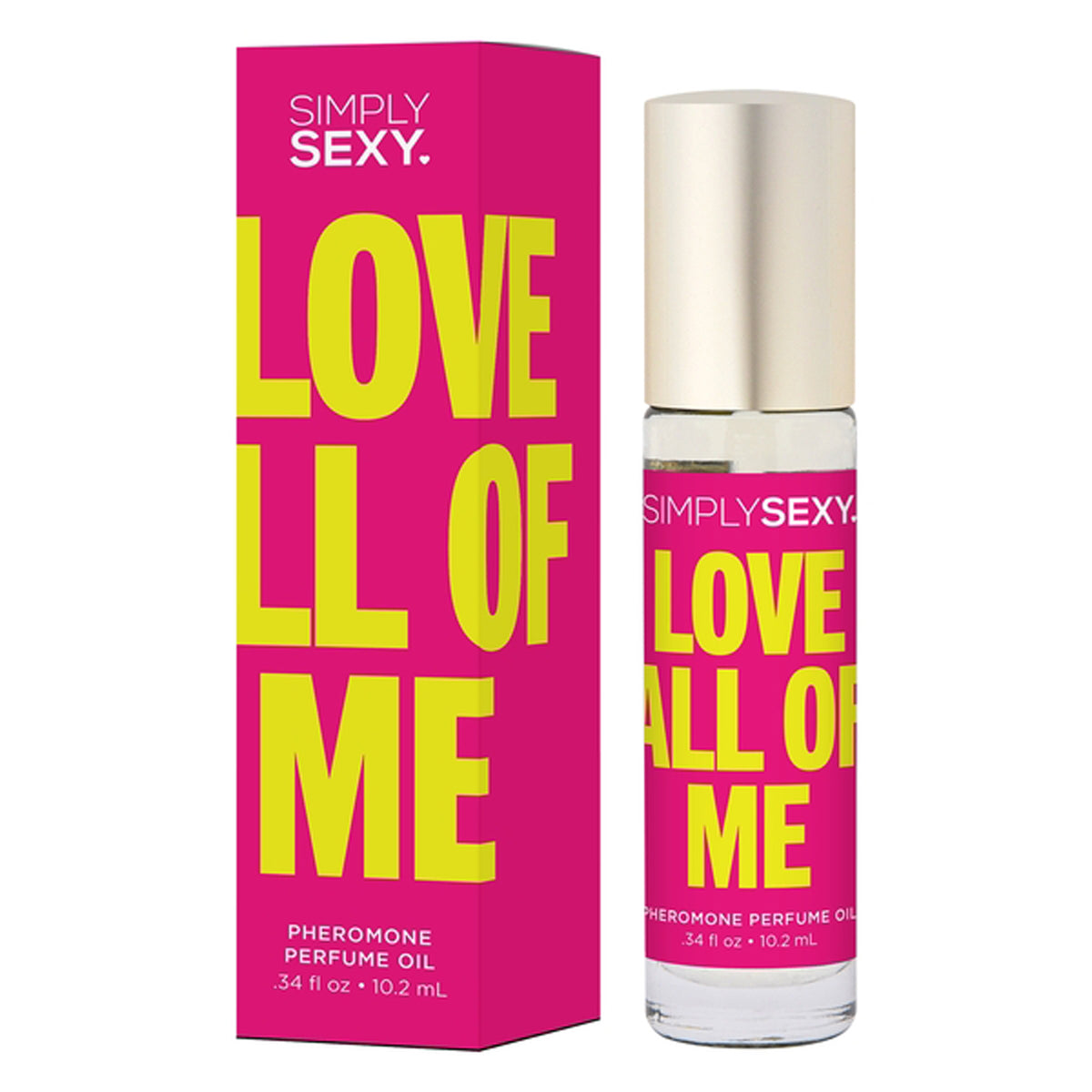 Simply Sexy Pheromone Perfume Oil Love All of Me Roll on .34 Oz by Classic Brands from LoveMart Co.