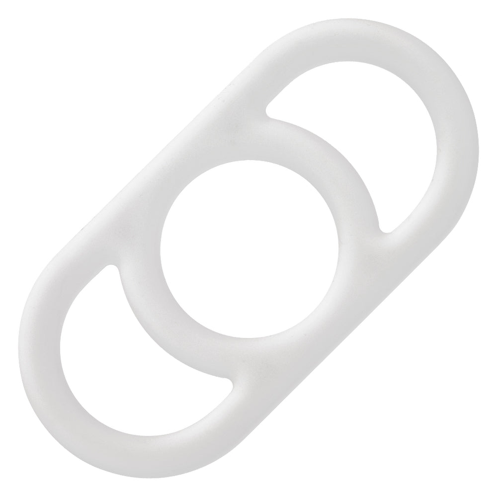 Alpha Liquid Silicone Commander Ring - Natural by CalExotics from LoveMart Co.