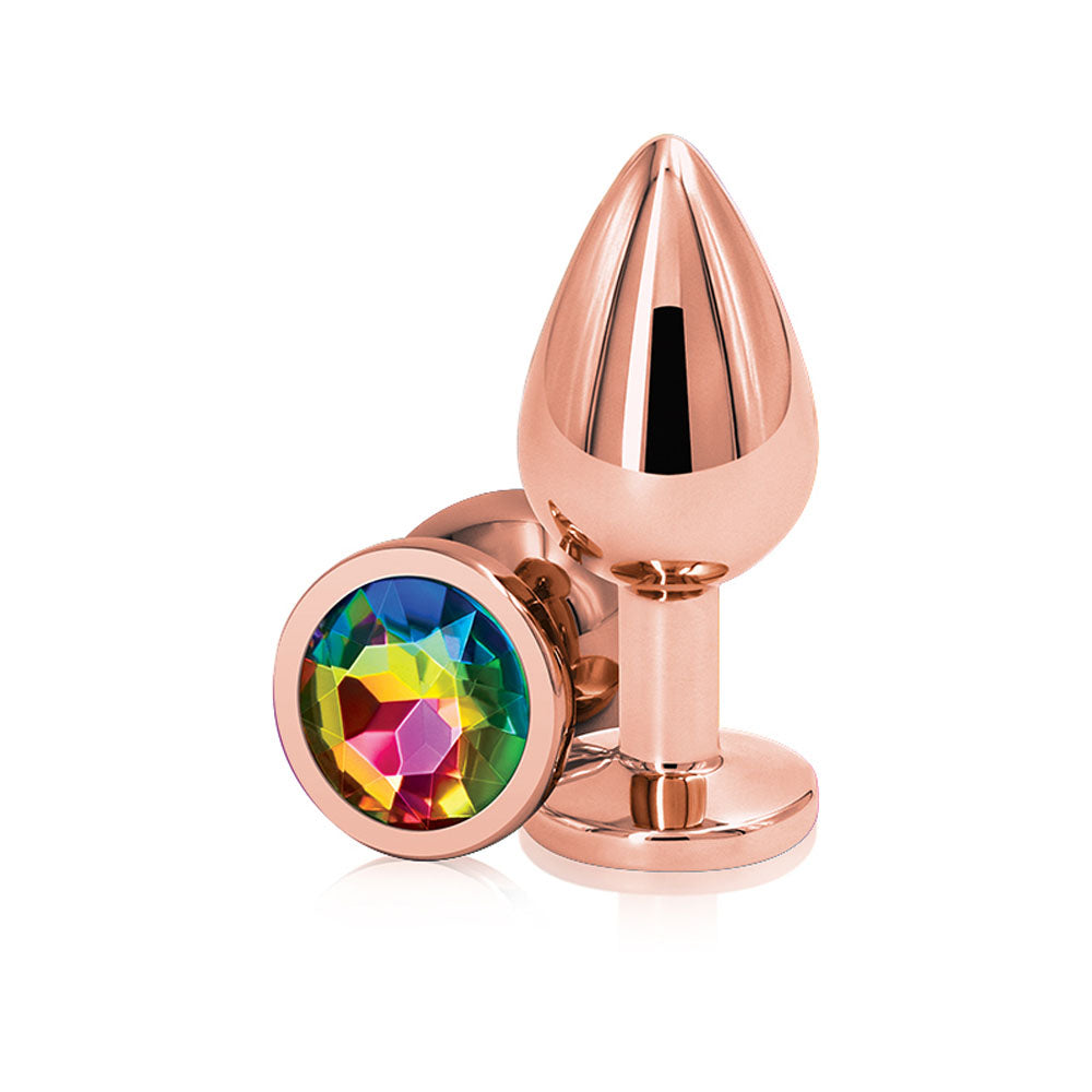 Rear Assets - Rose Gold - Medium - Rainbow by nsnovelties from LoveMart Co.