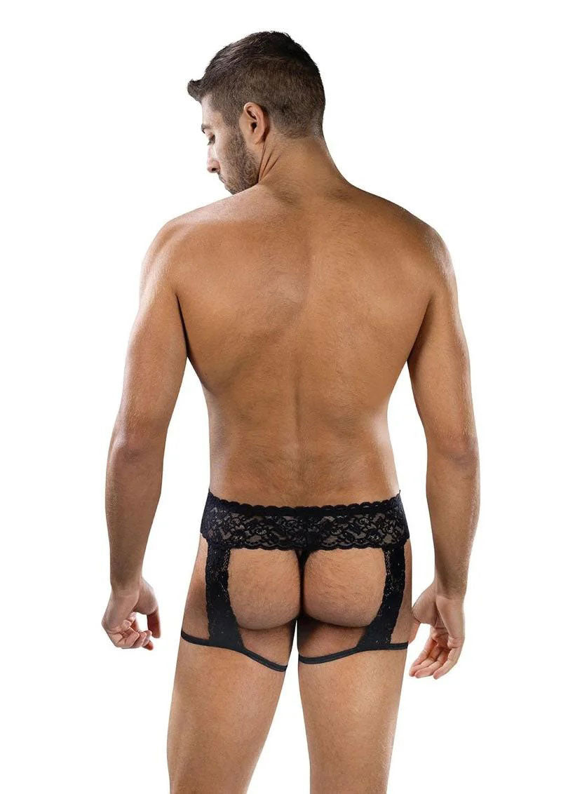 Midnight Stride Garters - Os by Envy Menswear from LoveMart Co.