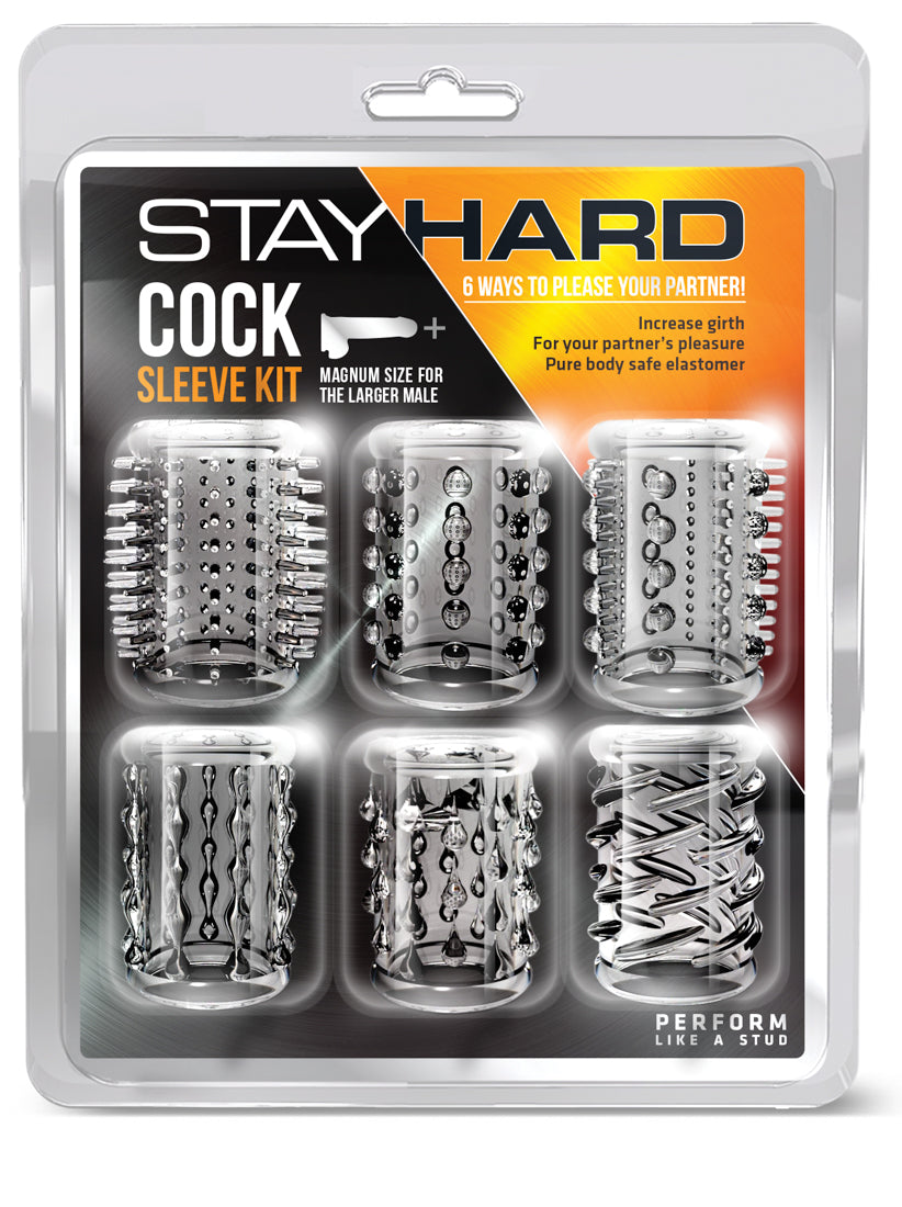 Stay Hard Cock Sleeve Kit by Blush from LoveMart Co.