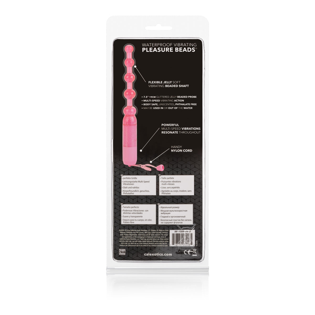 Vibrating Pleasure Beads by CalExotics from LoveMart Co.