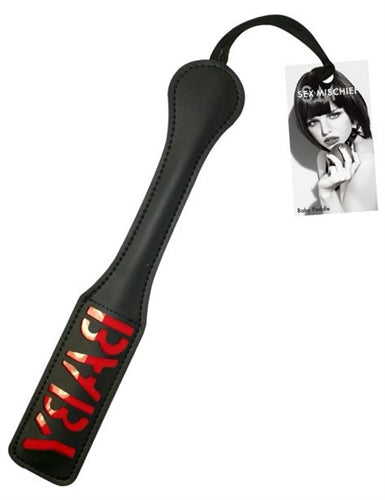 12 Inch Leather Impression Paddle - Baby by Sportsheets from LoveMart Co.